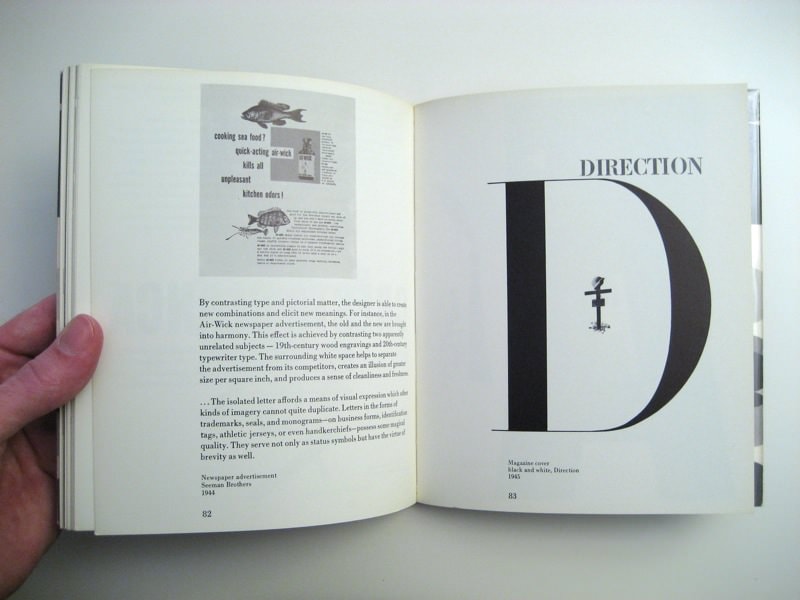Pages 82 and 83 of Paul Rand's "Thoughts on Design"